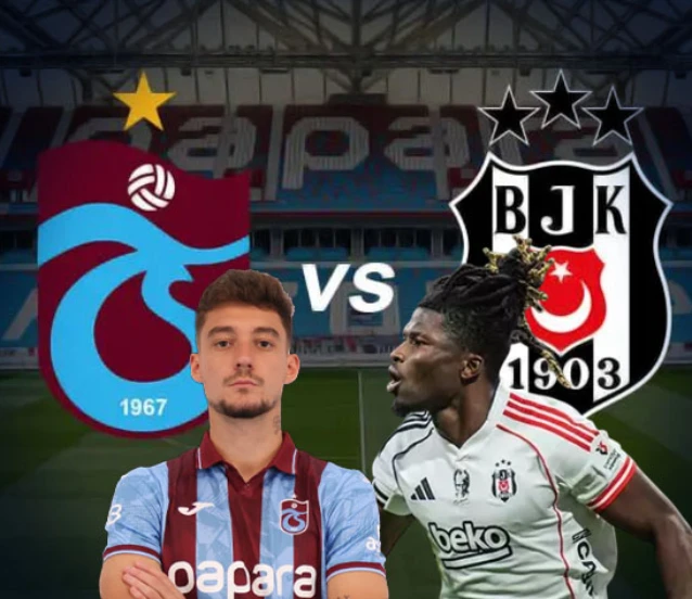 Trabzonspor - Beşiktaş maçı hangi kanalda? Sürpriz kadrolar!