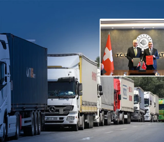 Türkiye-İsviçre hattında yeni dönem: Taşımacılık anlaşması yenilendi