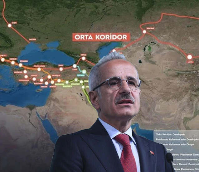 Türkiye Orta Koridor’un kilit ülkelerinden!