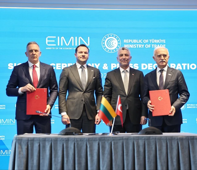Türkiye ve Litvanya JETCO Protokolü imzaladı