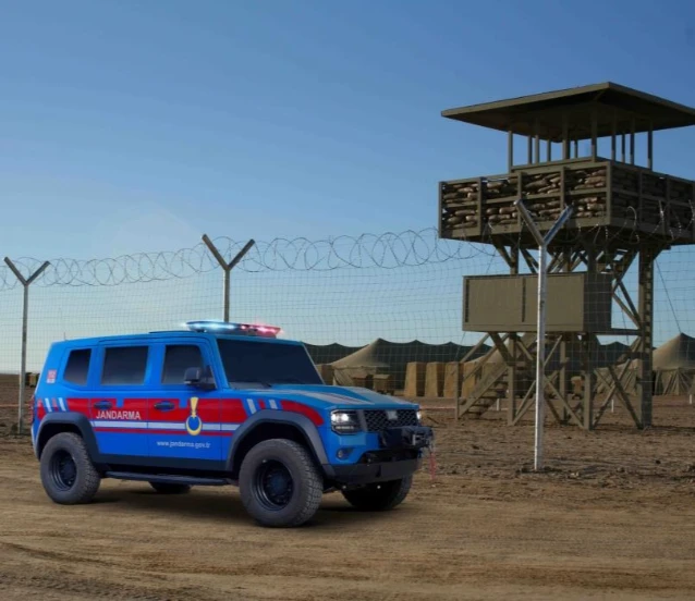 Türkiye'nin ilk yerli ve milli zırhlı SUV aracı TULGA 4x4 göreve başladı