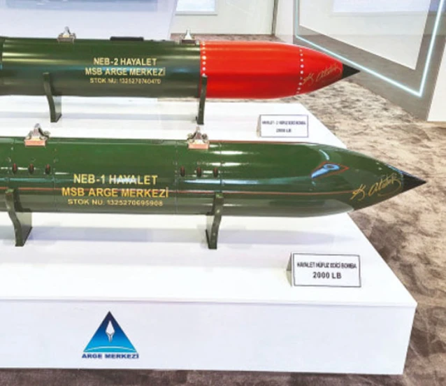 Türkiye'nin yeni nesil sığınak delici bombası dünyada ses getirdi