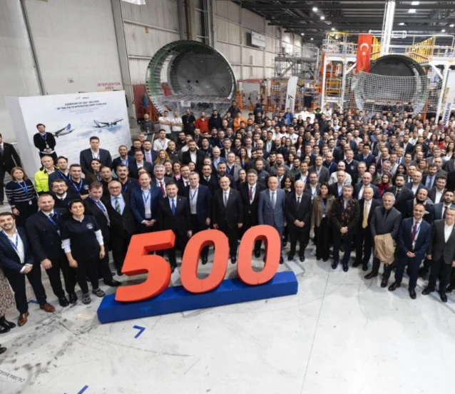 TUSAŞ'tan Airbus'a 500'üncü gövde teslimatı