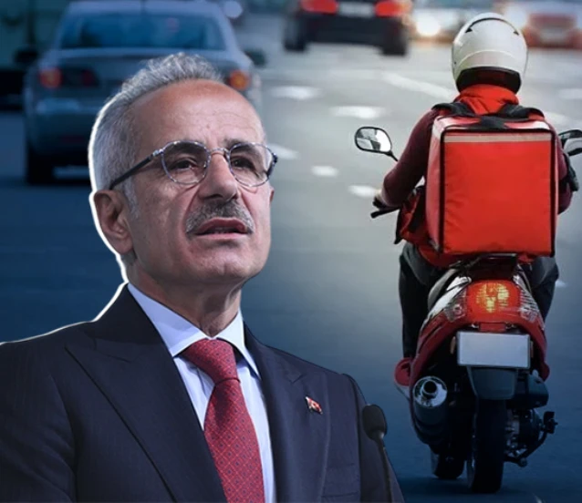 Bakan Uraloğlu'ndan motokurye açıklaması