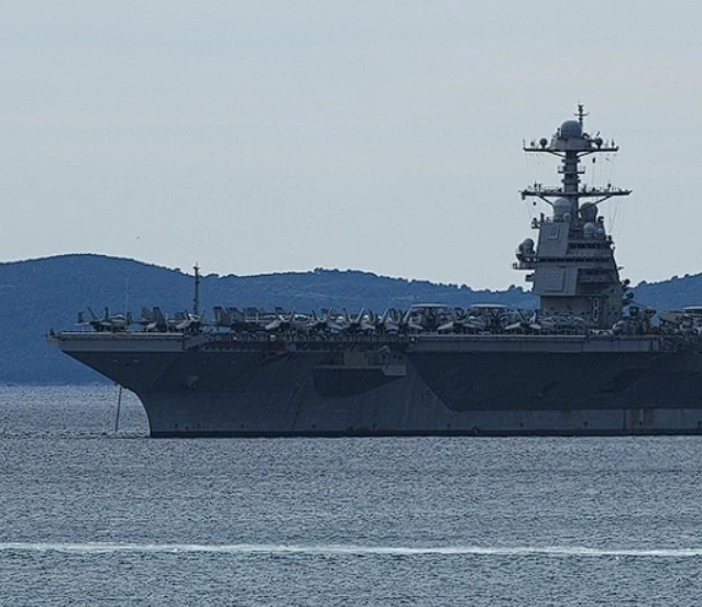 USS Gerald Ford Hırvatistan’da: Split Limanı’nda bakım süreci başladı