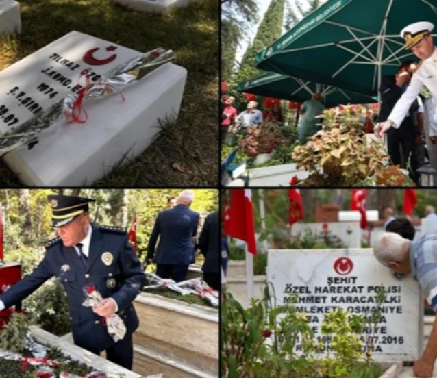 Yurt genelinde 15 Temmuz şehitleri anılıyor