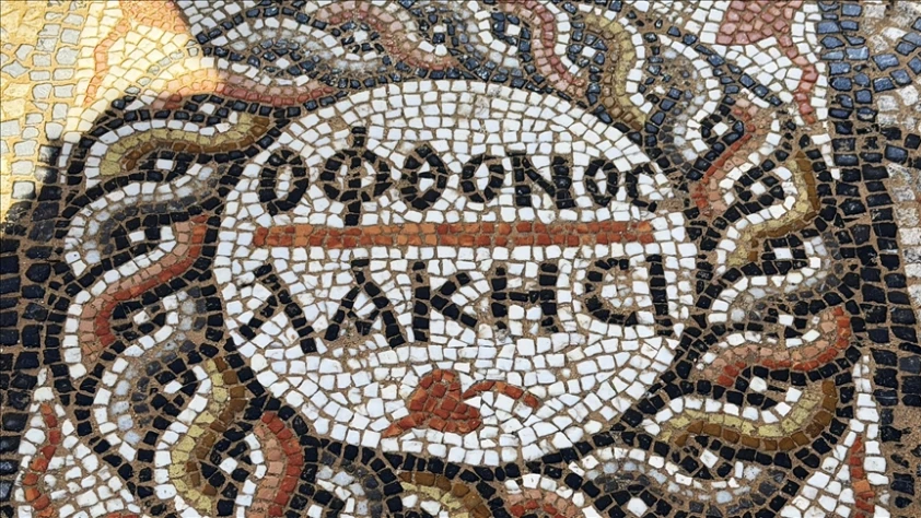 3 bin yıllık antik kentte yeni bir mozaik bulundu