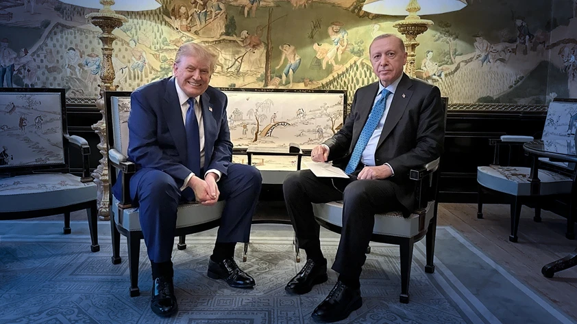 ABD Başkanı Trump'tan Cumhurbaşkanı Erdoğan'a övgü dolu sözler: Onunla harika bir ilişkim var
