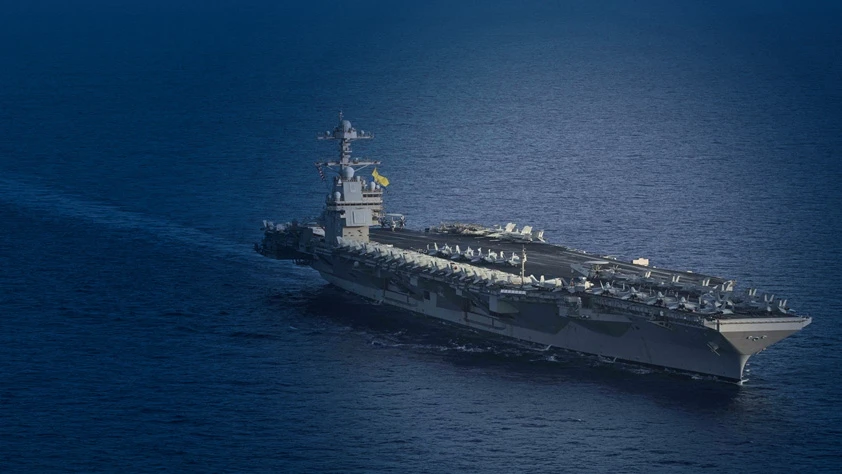 ABD'nin en büyük uçak gemisinde kriz: Yangın sonrası Girit'e çekiliyor