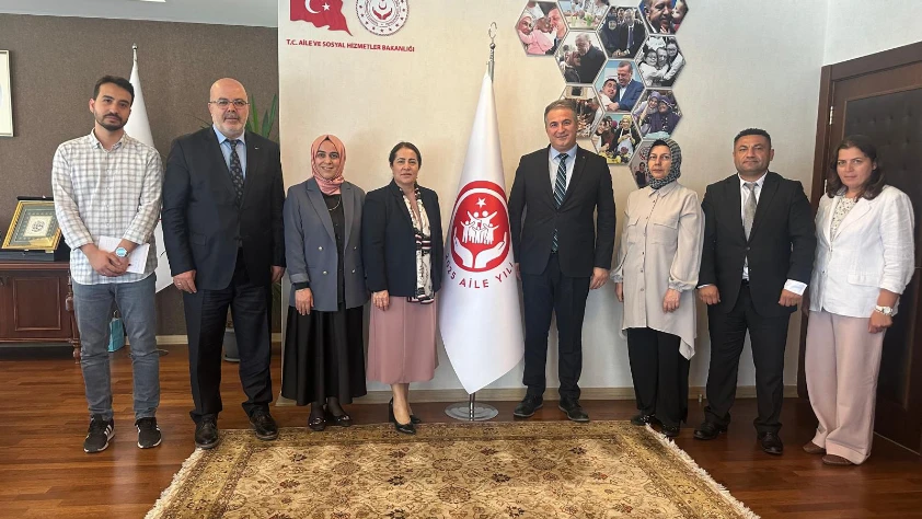 Aile ve Sosyal Hizmetler Bakanlığı ile işbirliği adımları