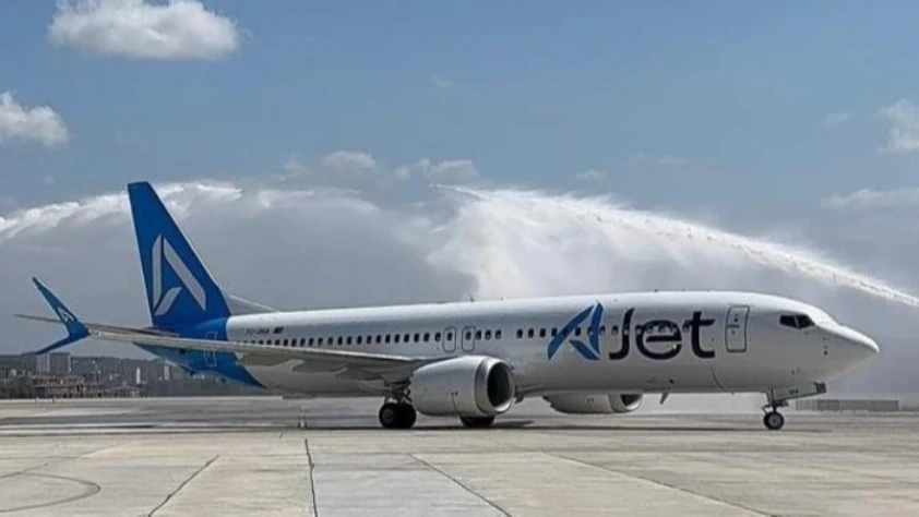 AJet filosuna yeni Boeing 737-8 MAX katıldı