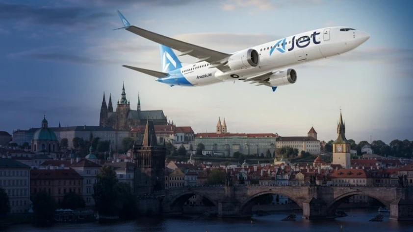AJet,ten yeni rota: Prag uçuşları başladı
