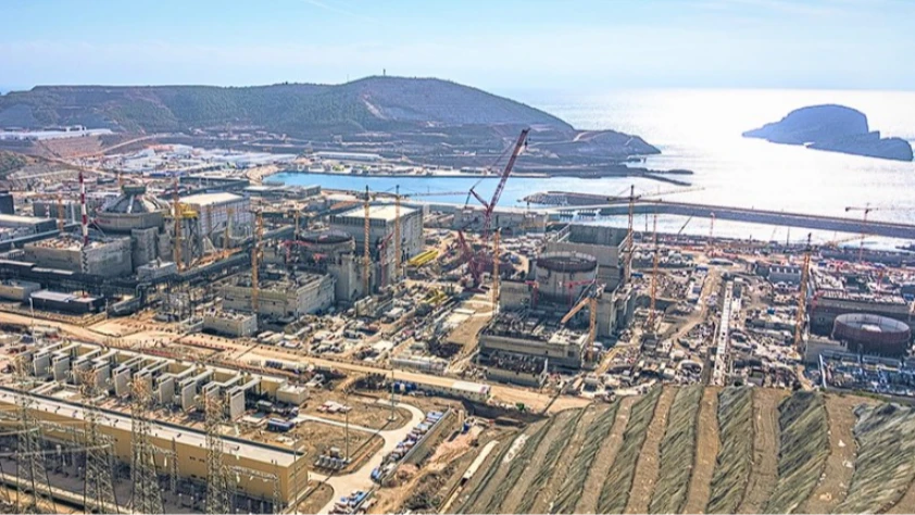 Akkuyu Nükleer’de önemli adım: Reaktör şaftı bileşeni yerine yerleştirildi