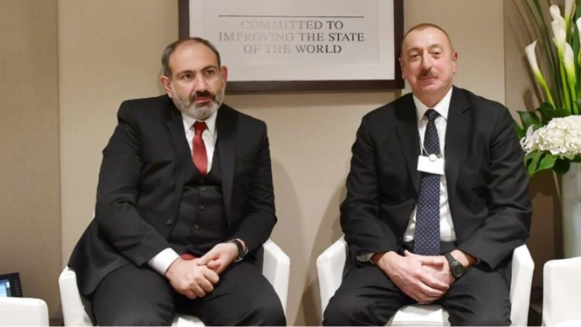 Aliyev ve Paşinyan bir araya geldi