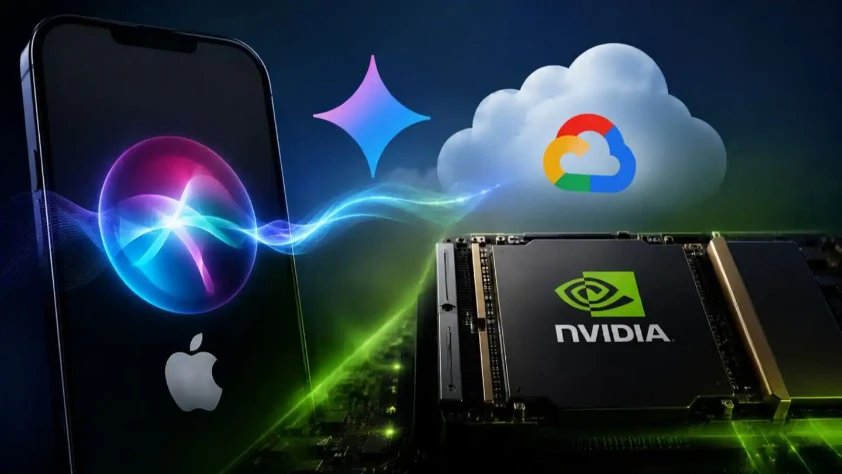 Apple, yeni nesil Siri için Google ve Nvidia'ya güveniyor