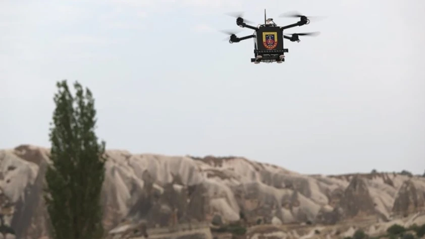 'Asayiş dronu' Kapadokya'da devriye uçacak