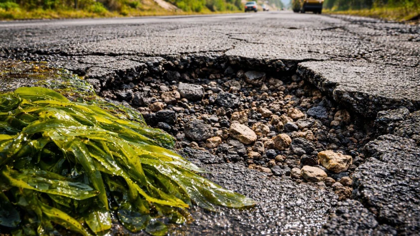 Asfaltın ömrünü ‘yosun’ uzatabilir
