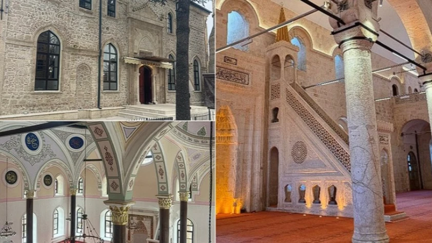 Asırlık eserler yeniden hayat buldu: 3 cami ibadete hazır