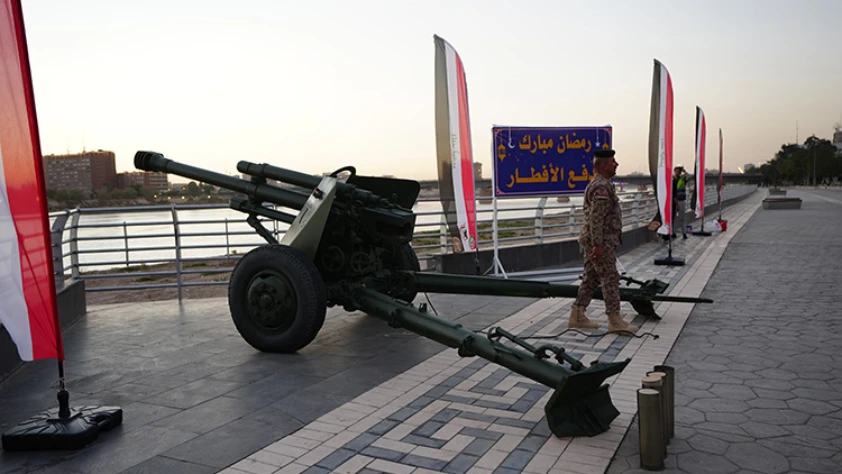 Bağdat'ta Osmanlı mirası iftar topu yeniden ateşlendi