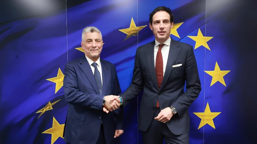 Bakan Bolat'tan Brüksel'de önemli temaslar: 'Made in EU' kapsamı için yoğun diplomasi trafiği