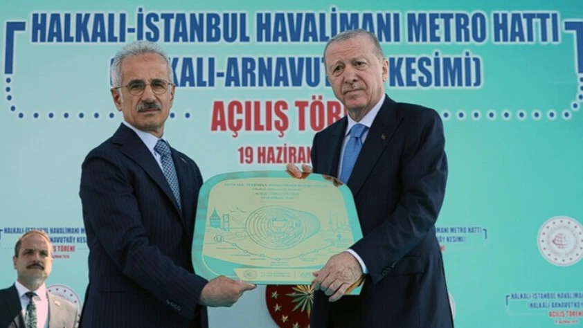 Bakan Uraloğlu: Toplam raylı sistem hattı uzunluğu 180 kilometreye ulaştı
