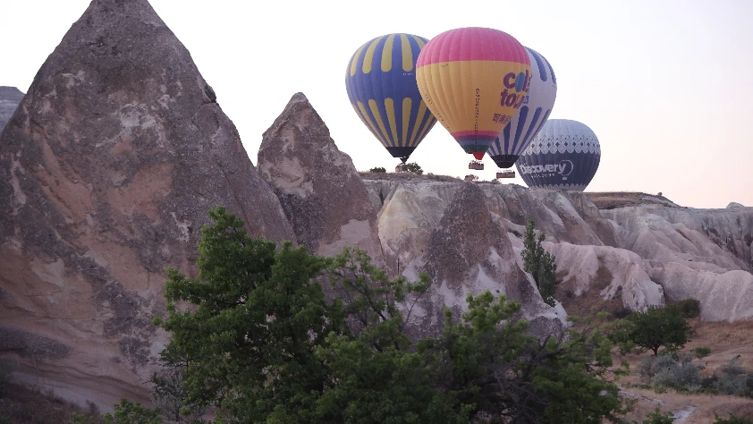Balonların turizme katkısı artıyor! Turistler bölgeyi gökyüzünden keşfetti