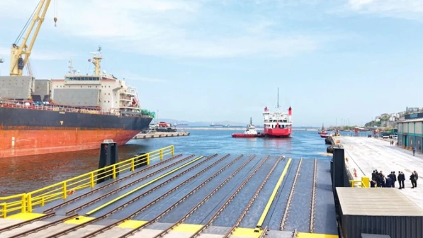 Bandırma–Tekirdağ Tren Feribot Hattı Marmaray’a göre 9 kat fazla yük taşıdı