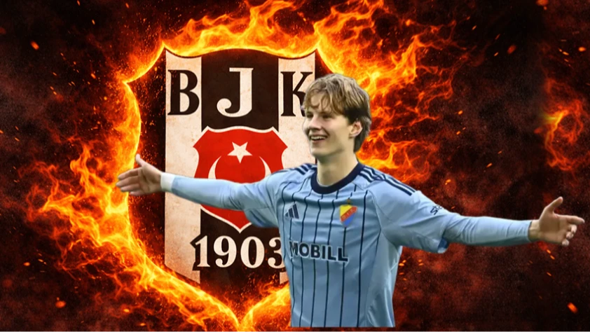 BEŞİKTAŞ TRANSFER HABERLERİ | Beşiktaş yeni golcüsünü İsveç'te buldu! August Priske imzaya yakın