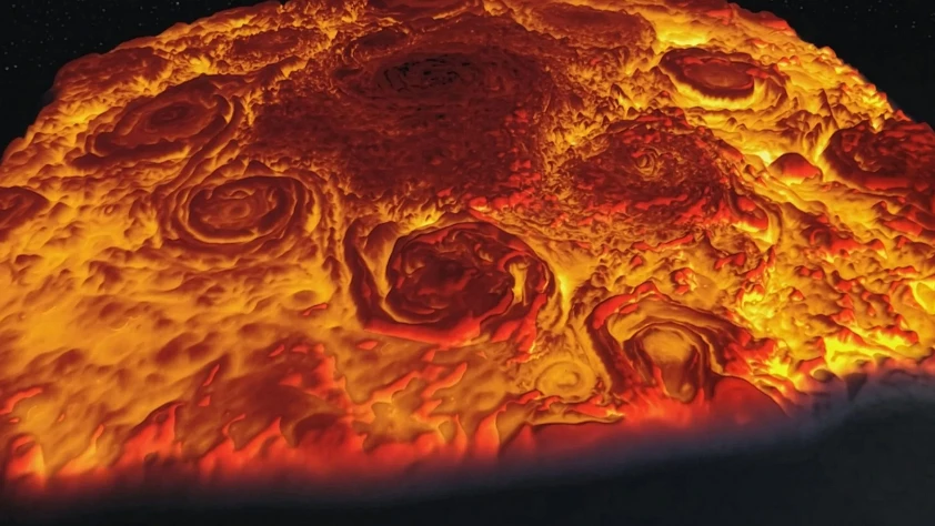 Bilim insanları, Jüpiter ve Satürn'ün kutup fırtınalarındaki gizemi çözdü