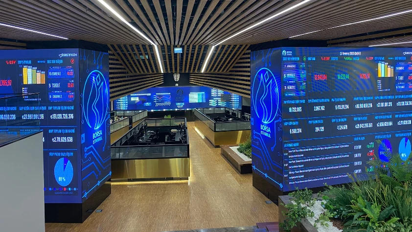 Borsa günü yüzde 0,57 değer kaybederek kapattı