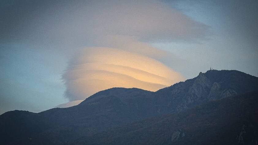 Bursa semalarında mercek bulutu görüldü