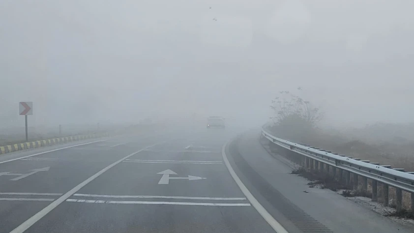 Çankırı-Ankara yoluna çıkacaklar dikkat! Sis etkili oluyor