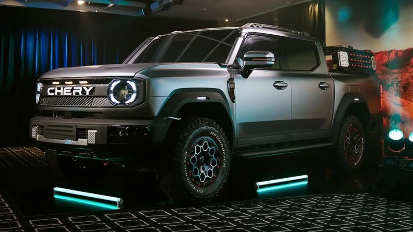 Chery, Dünyanın ilk dizel şarj edilebilir hibrit pick-up’ını tanıttı