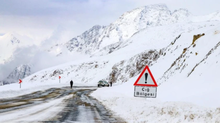 Çığ riskine karşı akıllı sistem