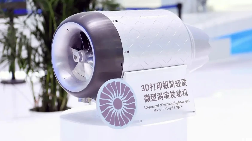 Çin 3D yazıcıyla ürettiği turbojet motoru uçurdu