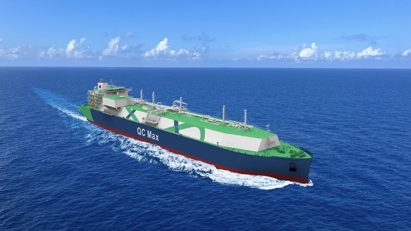 Çin dünyanın en büyük LNG gemisinin inşasına başladı: 344 metre