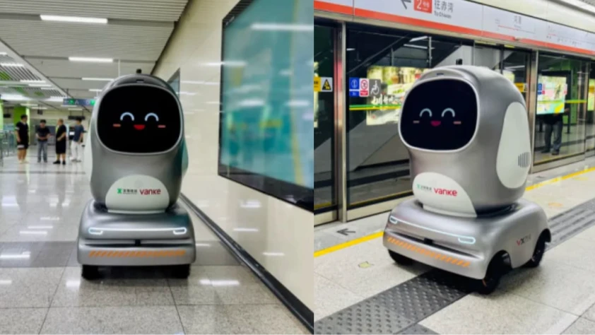 Çin’de Shenzhen Metrosunda robot kurye dönemi