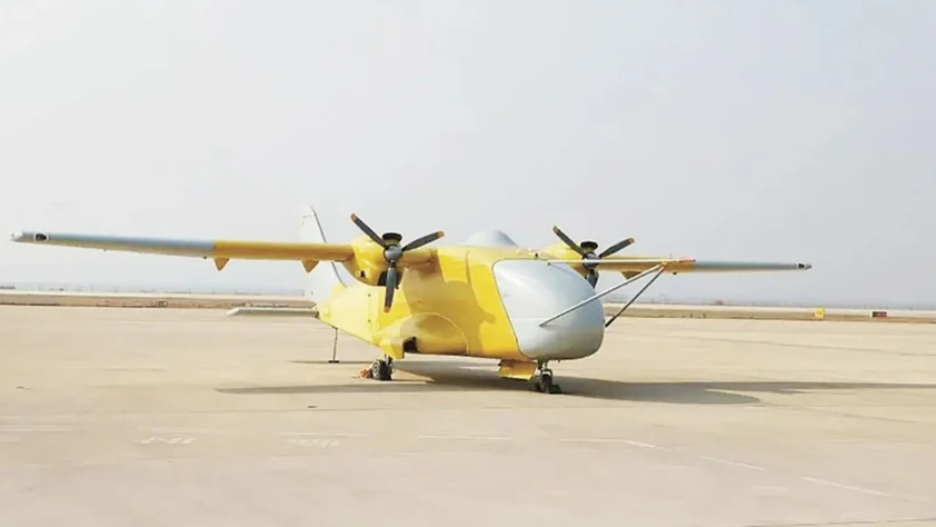Çin'in canavar kargo drone'u ilk uçuşunu gerçekleştirdi