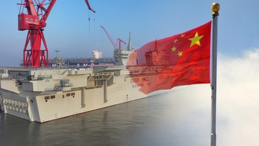 Çin'in İHA gemisi deneme seyrini tamamlandı