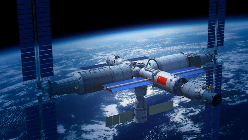 Çinli taykonotları taşıyan Şıncou-21 mekiği uzay istasyonuna ulaştı