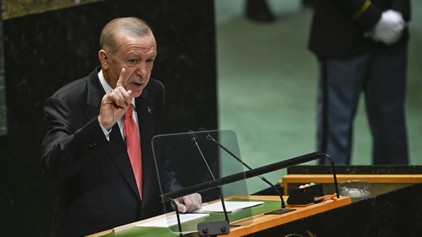 Cumhurbaşkanı Erdoğan, ABD'li yayın kuruluşuna yazdı! Dünyaya Filistin çağrısı yaptı