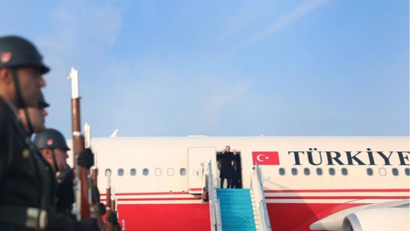 Cumhurbaşkanı Erdoğan Bakü’ye gitti: 8 Kasım Zafer Günü törenlerine katılacak