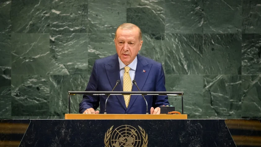 Cumhurbaşkanı Erdoğan BM'deki Filistin Zirvesi'nde konuştu: Gazze'de insani felaket yaşanıyor