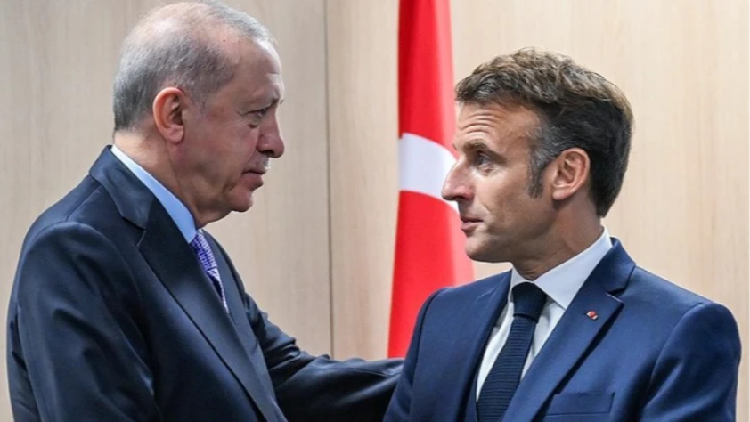 Cumhurbaşkanı Erdoğan, Fransa Cumhurbaşkanı Macron'u tebrik etti