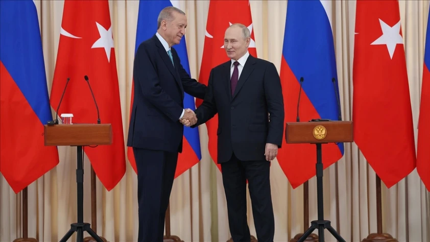 Cumhurbaşkanı Erdoğan ve Putin telefonda görüştü