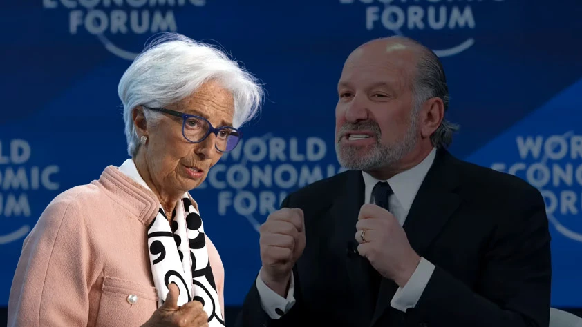 Davos’ta gergin anlar: Lutnick’in Avrupa eleştirileri sonrası Lagarde salonu terk etti