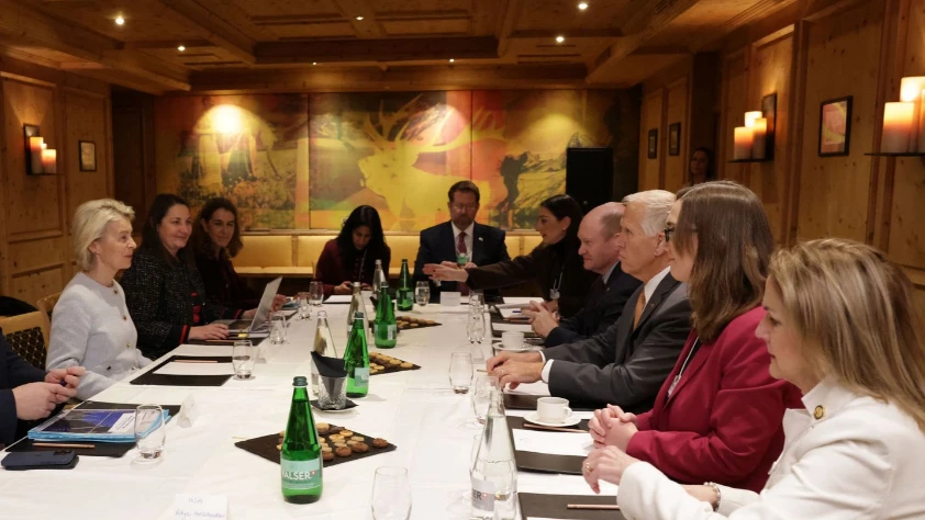 Davos'ta Grönland teması: Leyen ABD Kongresi üyeleriyle görüştü