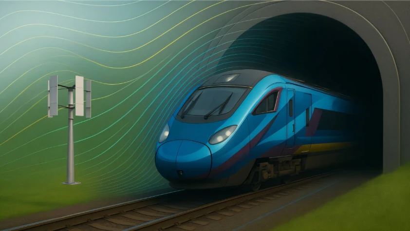 Demiryolu tünelleri yenilenebilir enerji kaynağı oluyor