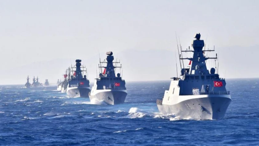 Deniz Kuvvetleri'ne ait gemiler Preveze Deniz Zaferi için İstanbul Boğazı'ndan geçiş yapacak