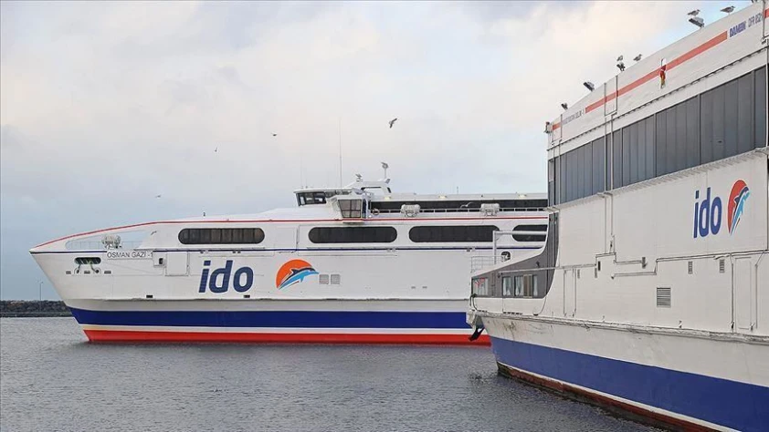 Deniz ulaşımına hava engeli: Bazı vapur ve deniz otobüsü seferleri yapılamayacak